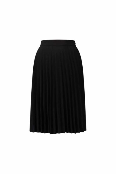 חצאית פליסה שחור - קצר